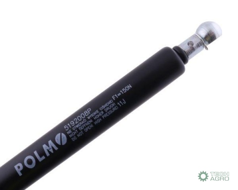 Siłownik szyby tylnej L max. 584mm 5192008P CASE IH NEW HOLLAND STEYR POLMO