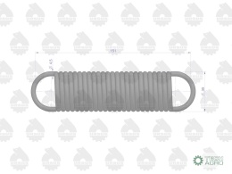 Sprężyna siedzenia GRAMMERA sprzedawanepo 5 5211020010 C-330 C-360 ORYGINAŁ URSUS