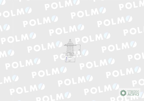 Termostat wkład 504221036 NEW HOLLAND POLMO