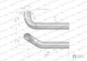 KOLANO RURA ŁĄCZ.INOX TŁUMIKA AL155688 AL164277 JOHN DEERE WARYŃSKI