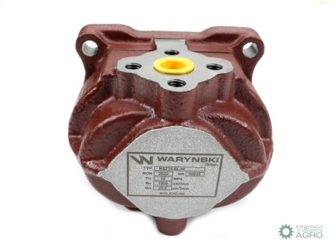 Pompa zębata wzmocniona T-25. do wspomagania MTZ ( Lewa ) WARYŃSKI