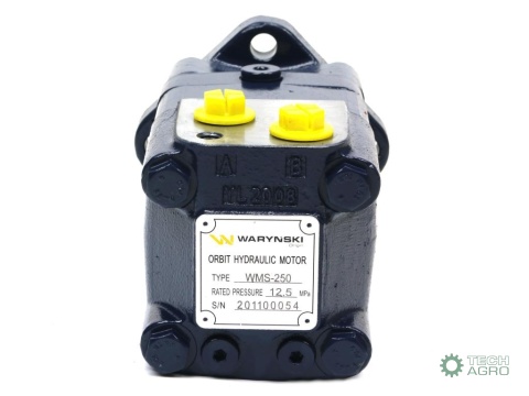 Silnik hydrauliczny orbitalny WMS 250 cm3/obr (125 bar / max.200 bar) Waryński