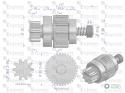 Zespół sprzęgający rozrusznika T-25 MTZtypu Magneton 9142780 Blue Line EXPOM KWIDZYN
