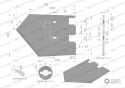 Lemiesz 192mm , listwowy lewy szerokośćwyorywania 620mm, zastosowanie Grimme, Waryński
