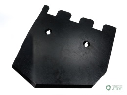 Lemiesz 257 mm, listwowy lewy szerokośćwyorywania 580, zastosowanie Grimme, Waryński