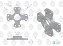 Piasta napędu wom sprzęgła 18 frezów 6-cyl. C-385 ORYGINAŁ URSUS