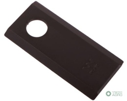 Nóż, nożyk kosiarka 103X48X4mm otwór 19zastosowanie 122331 Fella WARYŃSKI ( sprzedawane po 25 )