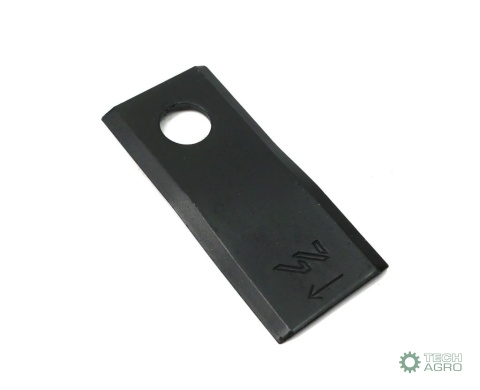 Nóż, nożyk kosiarka 107X45X4X18,2 prawyzastosowanie 55903310 Kuhn WARYŃSKI ( sprzedawane po 25 )