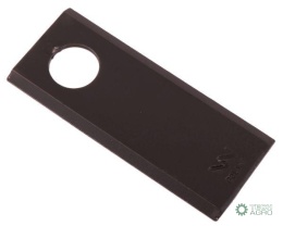 Nóż. nożyk kosiarka 98X40X3mm otwór 19 zastosowanie 98D Galfre WARYŃSKI ( sprzedawane po 25 )