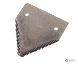 Nóż żniwny 80x76x2mm otwór 5.5 zastosowanie 206236M1 Massey Ferguson WARYŃSKI ( sprzedawane po 25 )