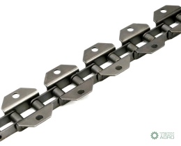 Łańcuch podajnika pochyłego 38.4R łapkaK1 co 2 ogniwa 5m Waryński