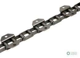 Łańcuch podajnika pochyłego 38.4R łapkaK1 co 4 ogniwa 5m Waryński