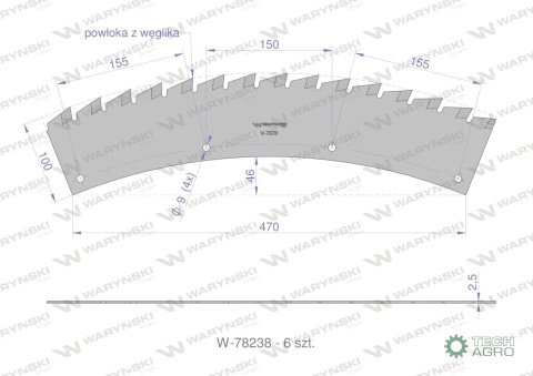 Zestaw PIŁ KEMPER 4500, 445, Waryński