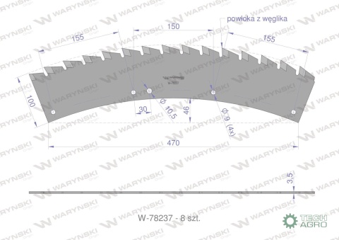 Zestaw PIŁ KEMPER 475 (plus), Waryński