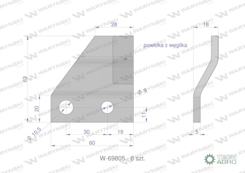 Zestaw PIŁ KEMPER M6008, 360 (plus) CA785534, Waryński