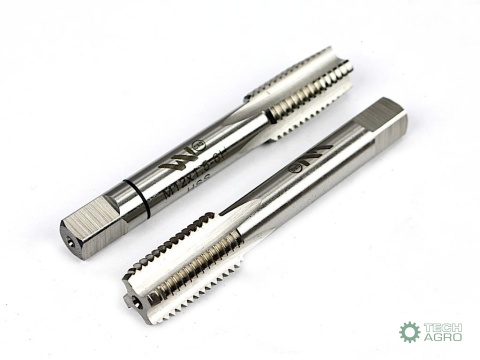 Gwintowniki komplet 2 szt do gwintu metrycznego drobnozwojnego DIN2181 M12X1.5 Waryński