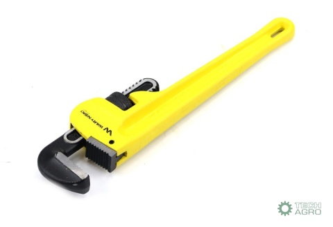 Klucz do rur typ amerykański 14" wzmocniony szczęki CrMo max średnica 60 mm Waryński