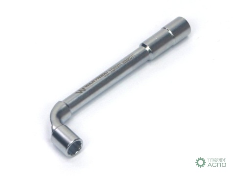 Klucz fajkowy 10 mm dwunastokatny ze stali CrV Waryński