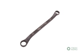 Klucz oczkowy odsadzony 20 x 22 mm. CrVstandard ASME B107.9 Waryński