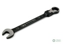 Klucz płasko-oczkowy 19 mm z grzechotką72 zęby i przegubem Waryński