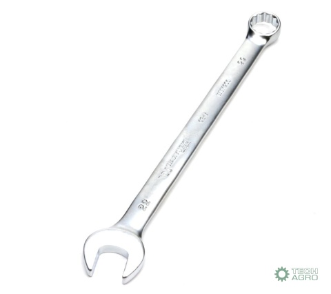 Klucz płaskooczkowy extra długi 22mm dł319mm standard ASME B107.9M Waryński