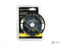Tarcza diamentowa segmentowa 115 x22.23mm do cięcia betonu Waryński