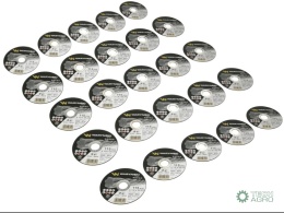 Tarcza do cięcia metalu 115 x1.0 x22.23mm wielopak Waryński (sprzedawana po 25 szt)