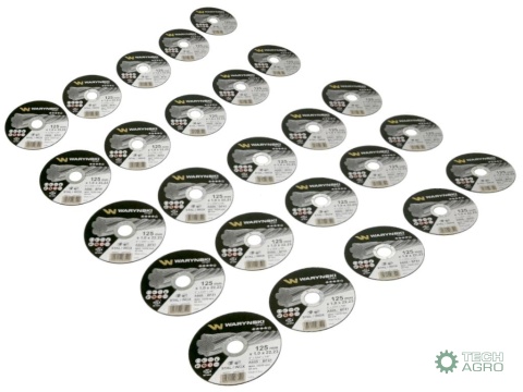 Tarcza do cięcia metalu 125 x1.0 x22.23mm wielopak Waryński (sprzedawane po 25 szt)