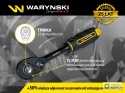 Grzechotka 1/4". 72 T. o zwiększonej odporności. Waryński