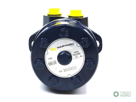 Silnik hydrauliczny orbitalny WMR 160 cm3/obr (140 bar / max.200 bar) Waryński