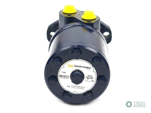 Silnik hydrauliczny orbitalny WMR 400 cm3/obr z wałkiem fi 32mm (70 bar / max.110 bar) Waryński