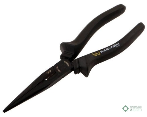 Szczypce wydłużone proste 200 mm Waryński