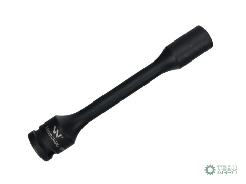 Nasadka udarowa 1/2", sześciokątna slimbardzo długa ze stali CrMo 14mm długość 150 mm, stosowane w mechanice do kluczy udarowych