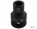 Nasadka udarowa sześciokątna 1/2". 10 mm. CrMo. DIN 3129. Waryński