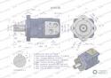 Silnik hydrauliczny orbitalny WMS 80 cm3/obr (175 bar / max.225 bar) Waryński