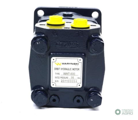 Silnik hydrauliczny orbitalny WMT 500 cm3/obr (160 bar / max.210 bar) Waryński