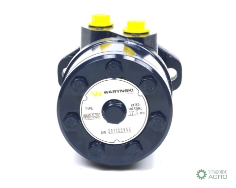 Silnik hydrauliczny orbitalny (stosowany do owijarek) wzmacniany WMR-S 200 cm3/obr (175 bar / max.200 bar) Waryński