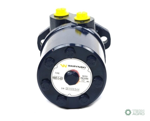 Silnik hydrauliczny orbitalny wzmacniany WMR-S 400 cm3/obr (100 bar / max.140 bar) Waryński