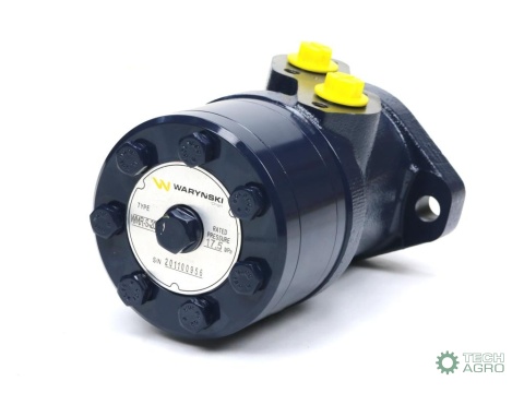 Silnik hydrauliczny orbitalny wzmacniany WMR-S 400 cm3/obr (100 bar / max.140 bar) Waryński