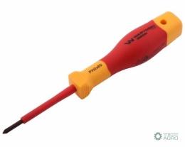 Wkrętak PH0 60 mm izolowany VDE stal S2Waryński