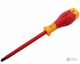 Wkrętak PZ3 150 mm. stal S2, VDE. Waryński