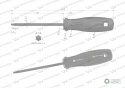 Wkrętak T15. 100 mm. stal SVCM. Waryński