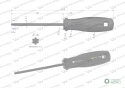 Wkrętak T20. 100 mm. stal SVCM. Waryński