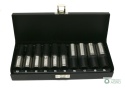 Zestaw nasadek przedłużanych 1/2 CrV 10, 11, 12, 13, 14, 15, 16, 17, 18, 19 w kasecie 10 el Waryński