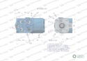 Orbitrol hydrauliczny W-ORBS 315 cm3/obr z zaworami (System Open Center - bez obciążenia) Waryński