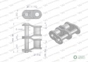 Półogniwo łańcucha P24B-2 (R1 1.1/2) Waryński ( sprzedawane po 1 )