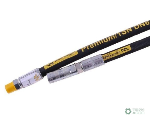 Przewód hydrauliczny do smarownicy M10x1 L-4010 (10026231) Waryński