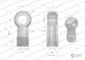Złączka Oczkowa Fi12-10L (M16X1.5) Waryński ( sprzedawane po 2 )