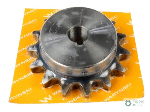 Koło łańcuchowe, hartowane 16B1 (R1 1) Z-22 otwór 40mm, Waryński