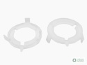 Plastikowe łożyska do obudowy wału zestaw 93x60mm x 2 szt. Seria 5R Waryński